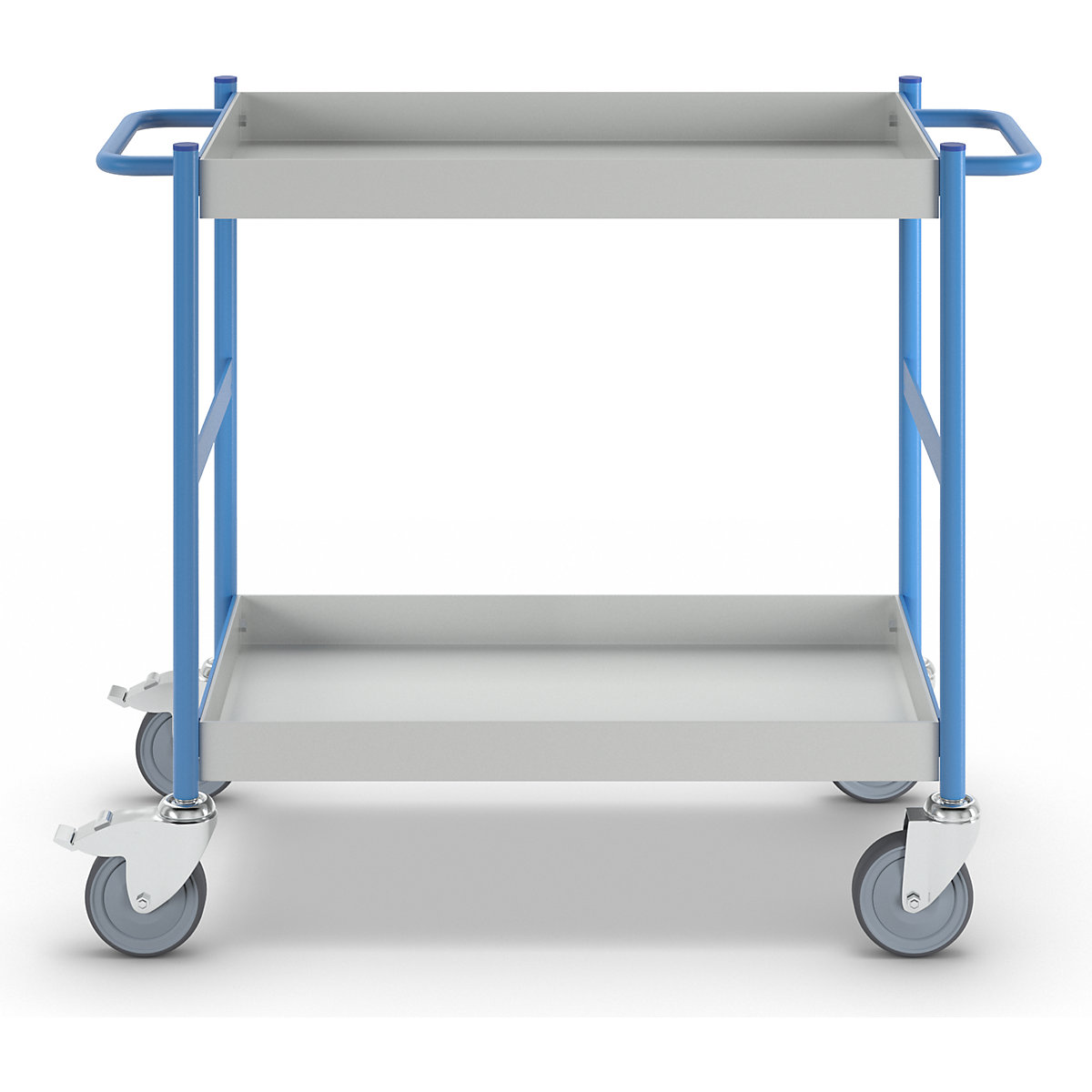 Service trolley with trays – eurokraft pro (Product illustration 3)-2