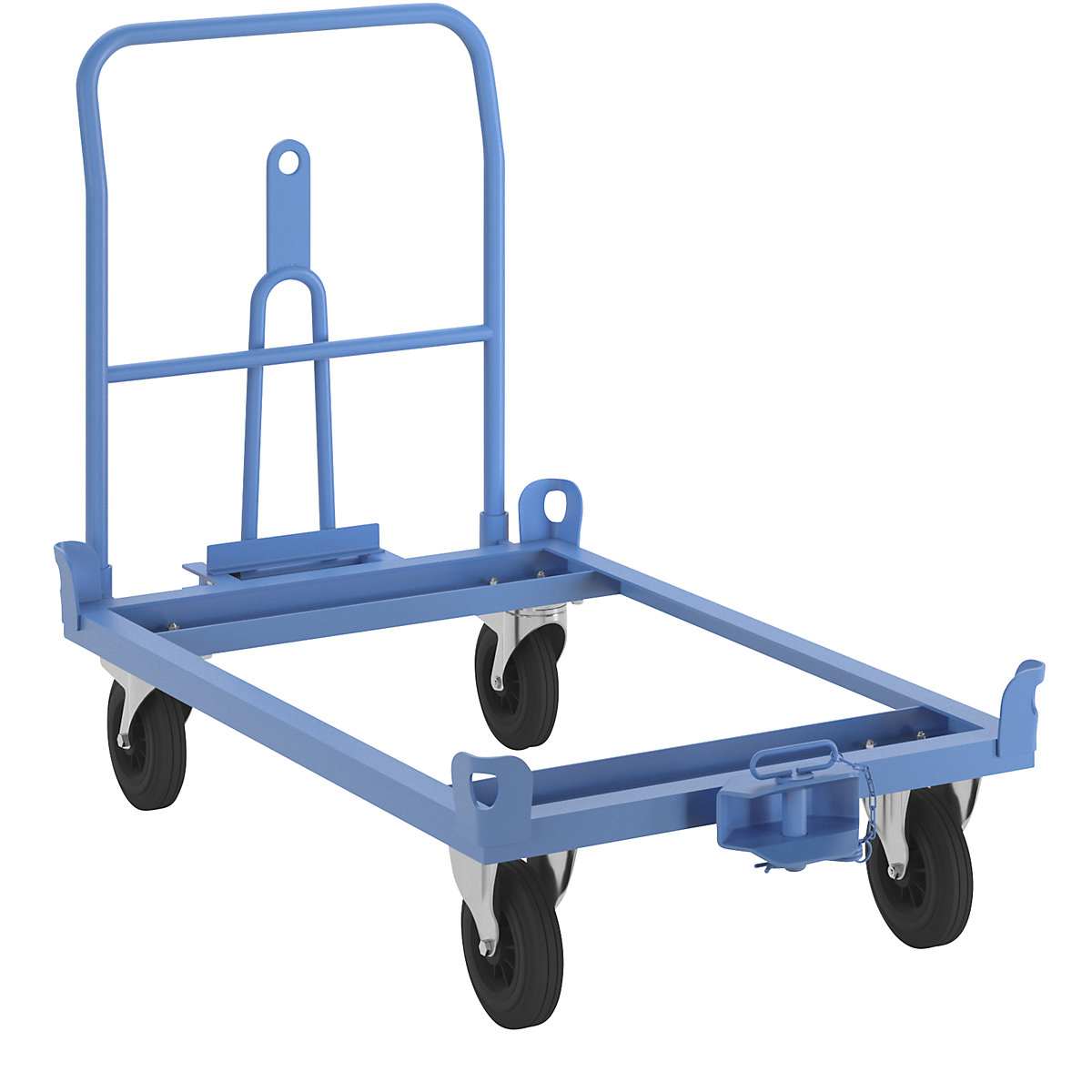 Dolly with drawbar and coupling – eurokraft pro (Product illustration 5)-4