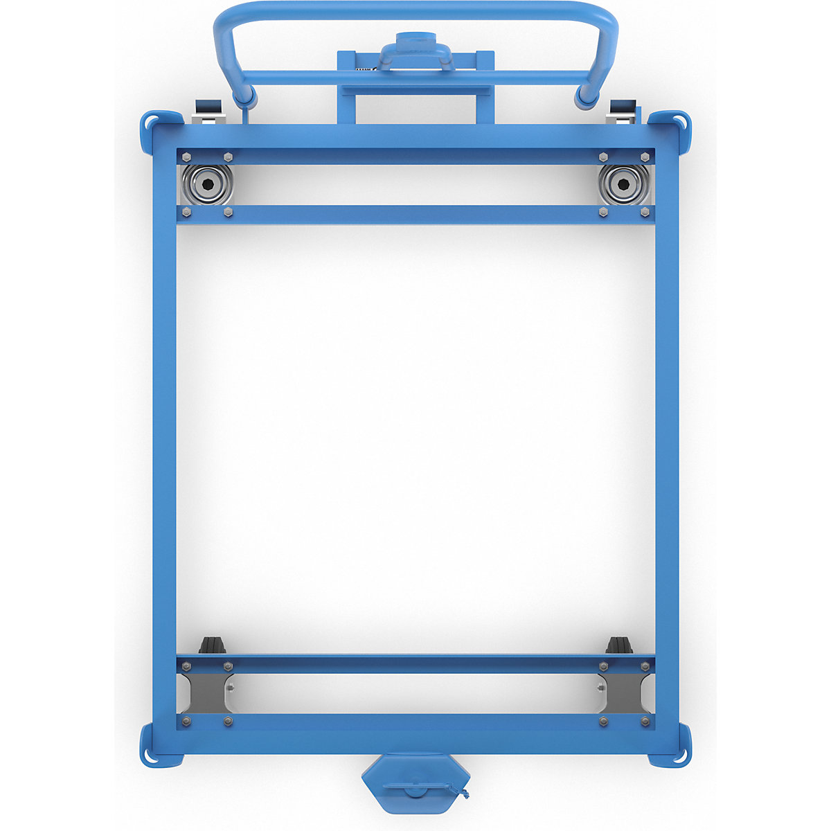 Dolly with drawbar and coupling – eurokraft pro (Product illustration 10)-9