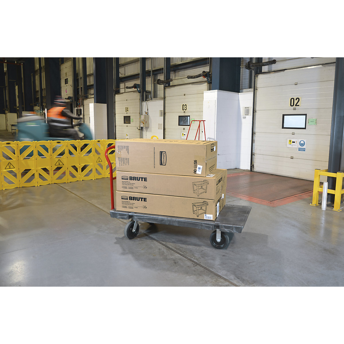 Heavy-duty platform truck – Rubbermaid (Product illustration 3)-2