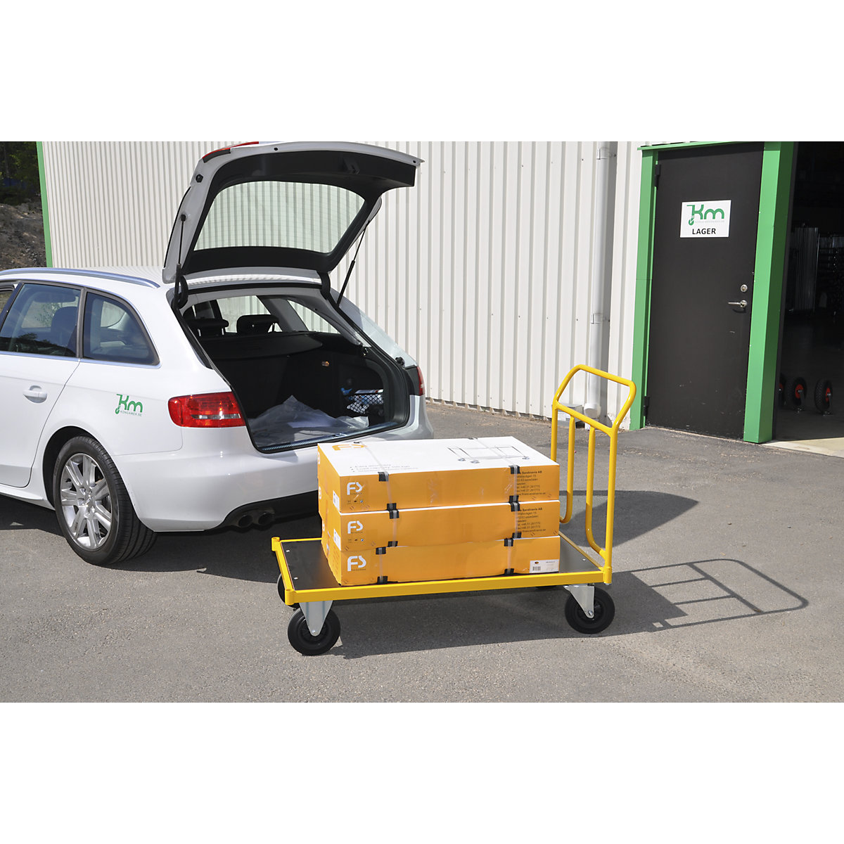 KM144 platform truck – Kongamek (Product illustration 4)-3