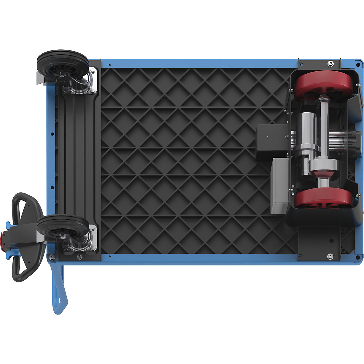 Platform truck with electric drive – eurokraft pro (Product illustration 6)-5