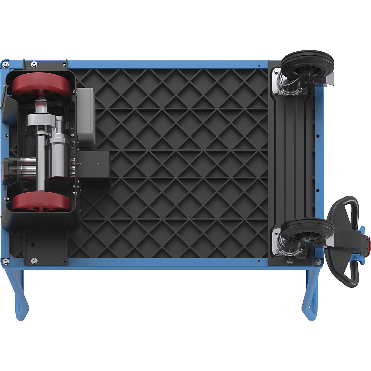 Platform truck with electric drive – eurokraft pro (Product illustration 7)-6