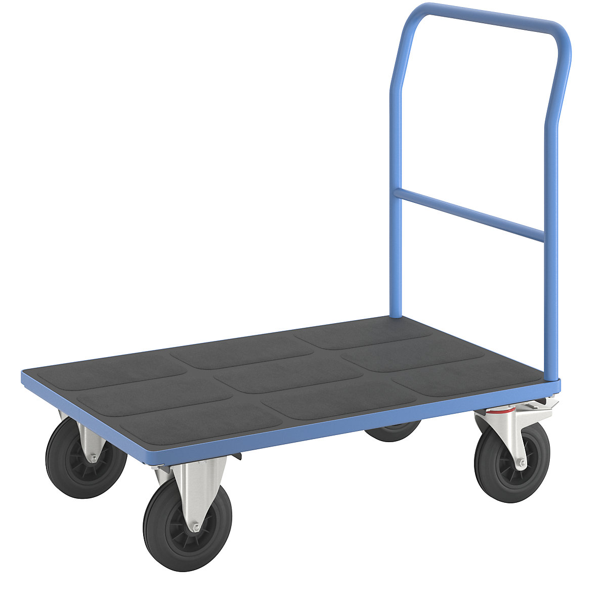 Platform truck with mesh panels – eurokraft pro