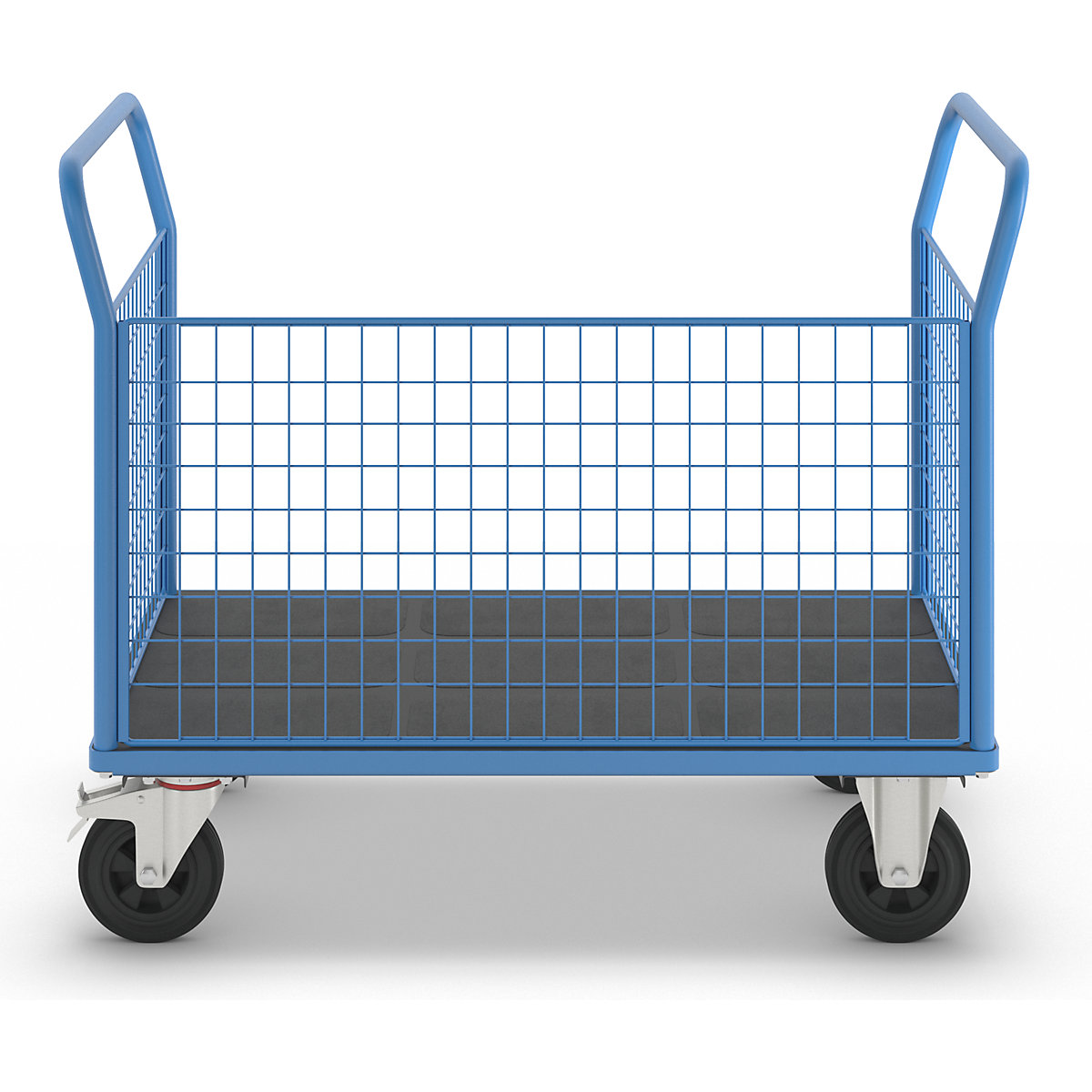 Platform truck with mesh panels – eurokraft pro (Product illustration 5)-4