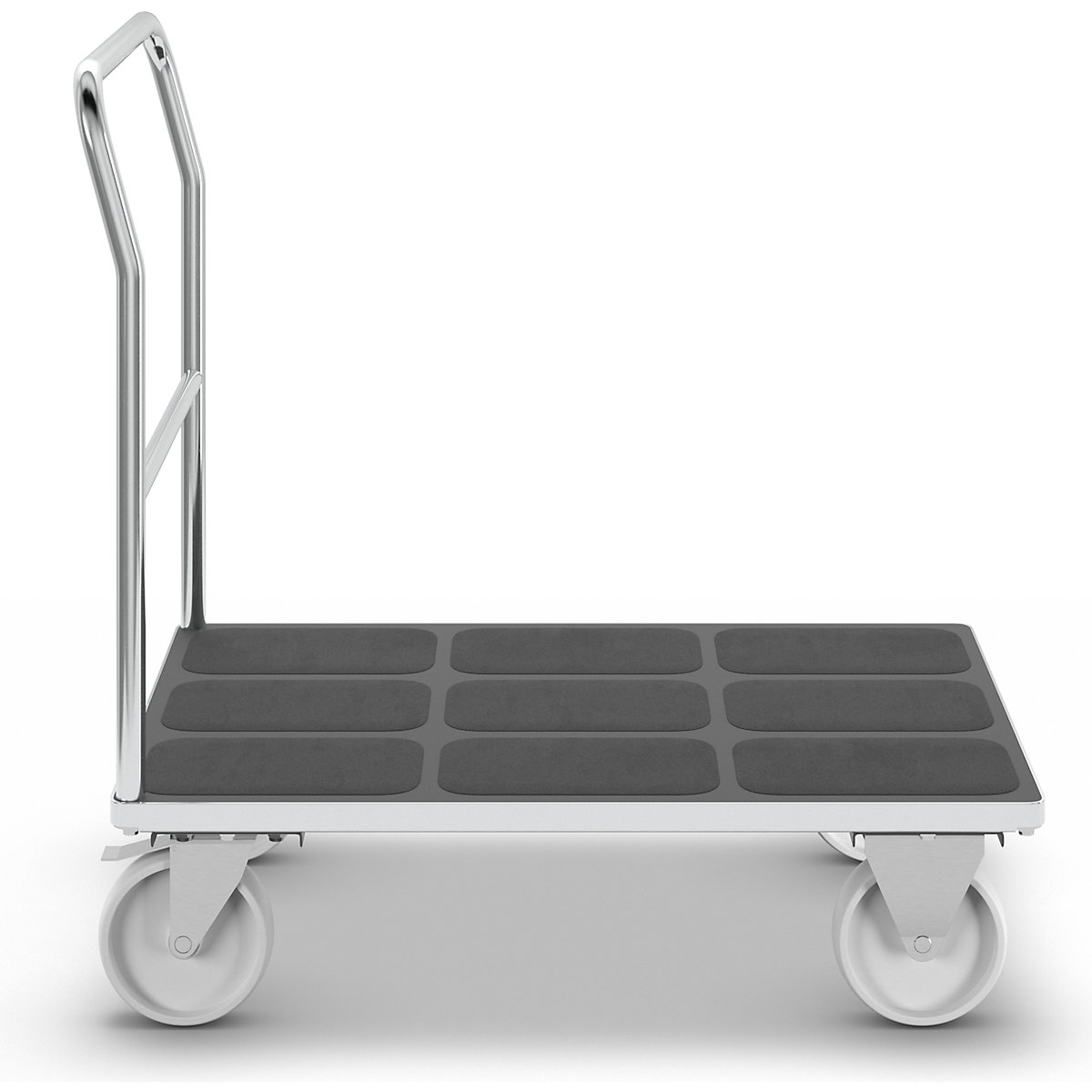 Platform truck with mesh panels – eurokraft pro (Product illustration 6)-5
