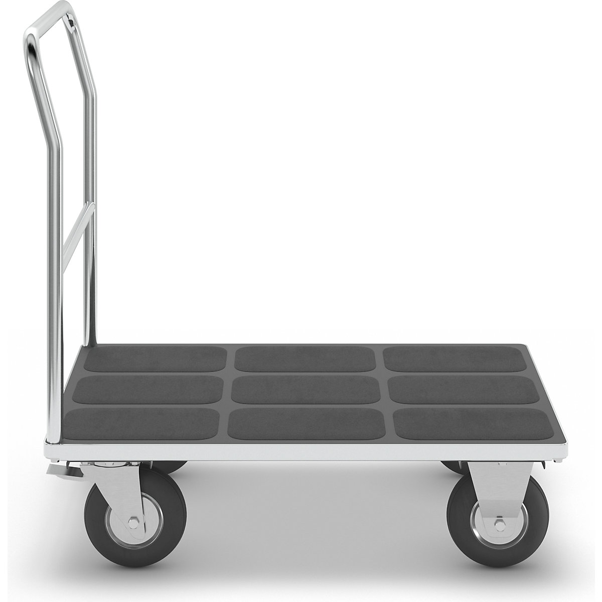 Platform truck with mesh panels – eurokraft pro (Product illustration 5)-4