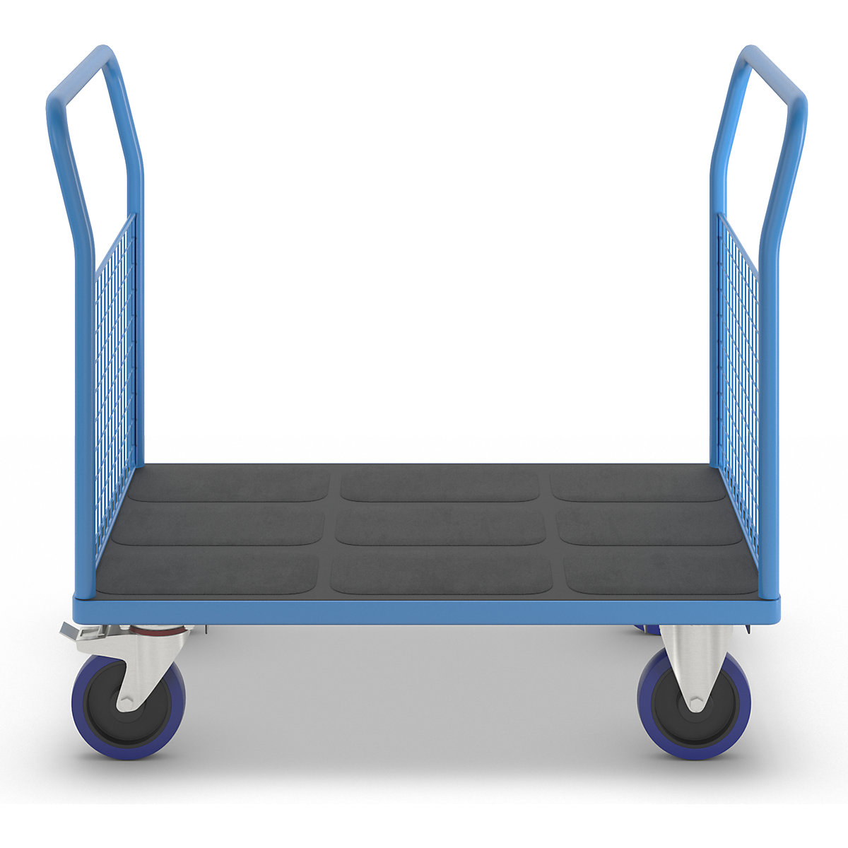 Platform truck with mesh panels – eurokraft pro (Product illustration 6)-5