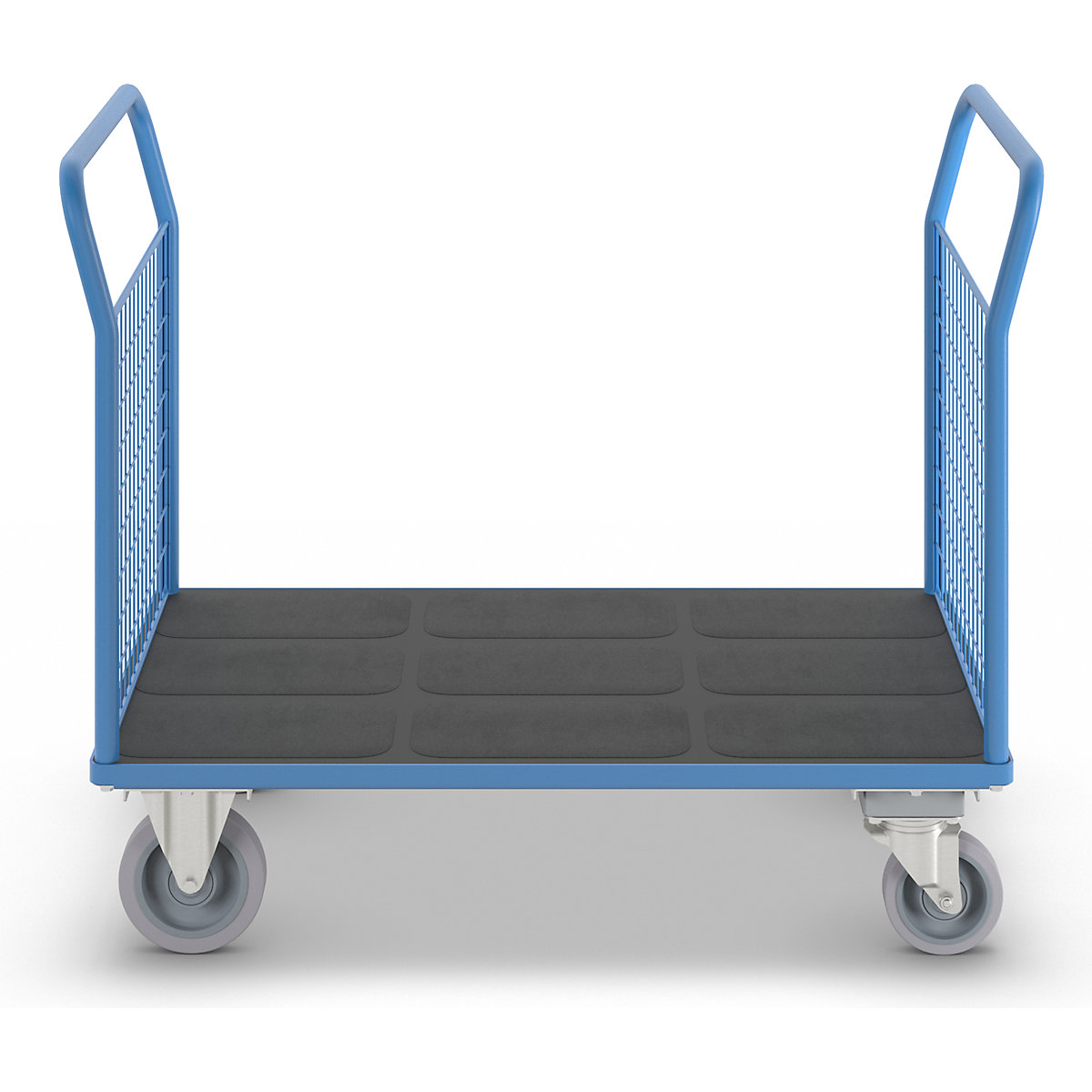 Platform truck with mesh panels – eurokraft pro (Product illustration 3)-2