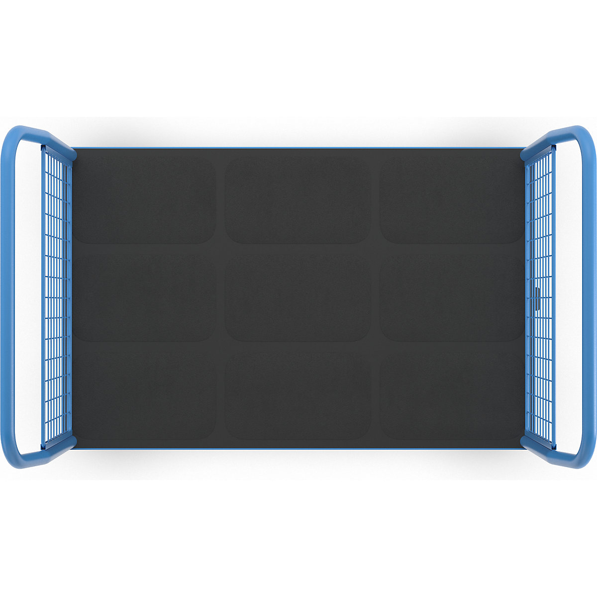 Platform truck with mesh panels – eurokraft pro (Product illustration 6)-5