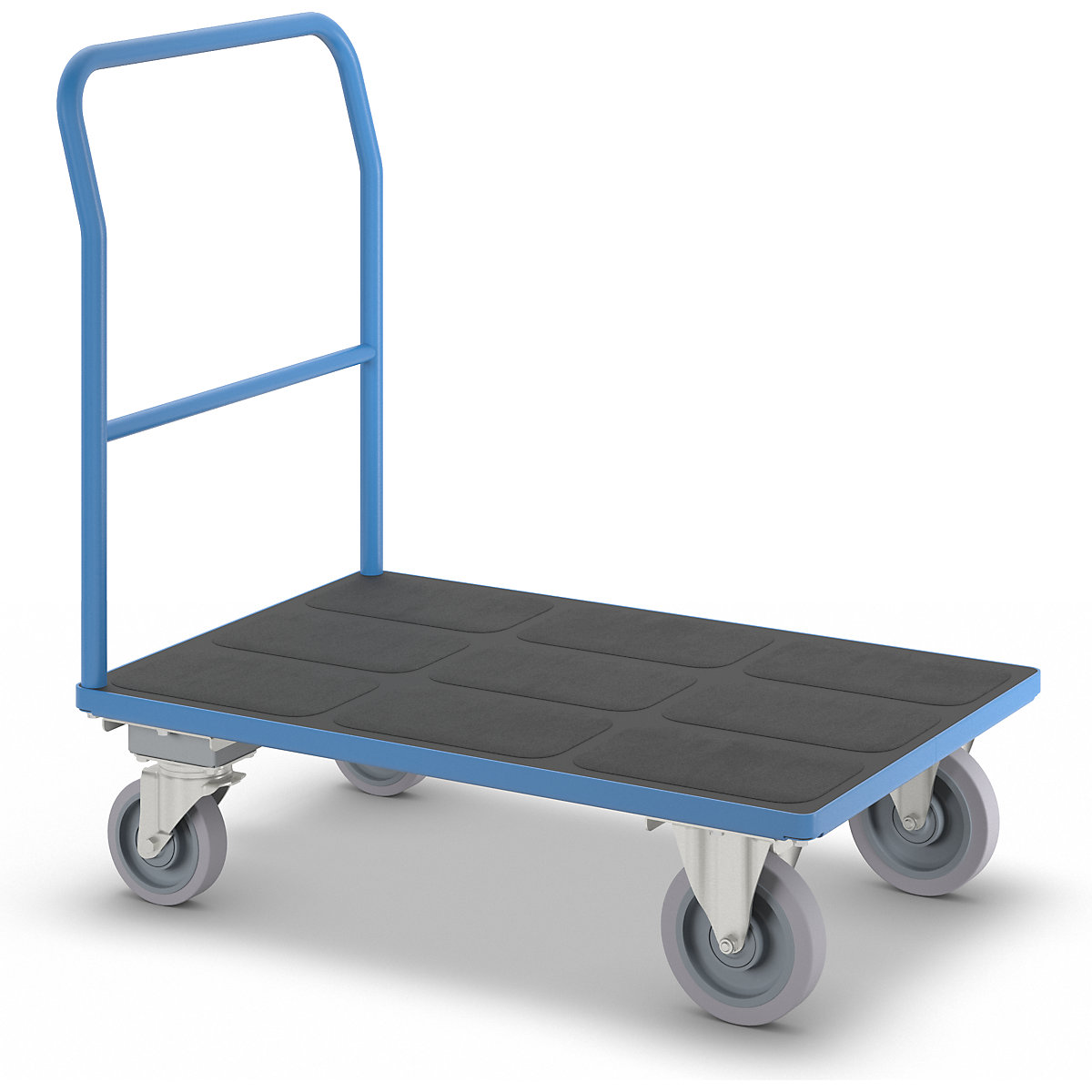 Platform truck with mesh panels – eurokraft pro (Product illustration 8)-7