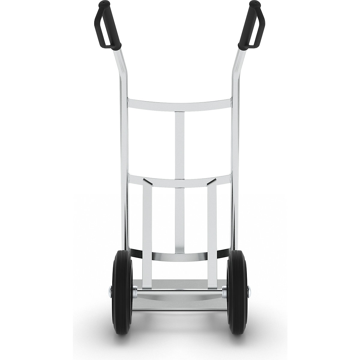 Sack truck made of zinc plated steel – eurokraft pro (Product illustration 4)-3