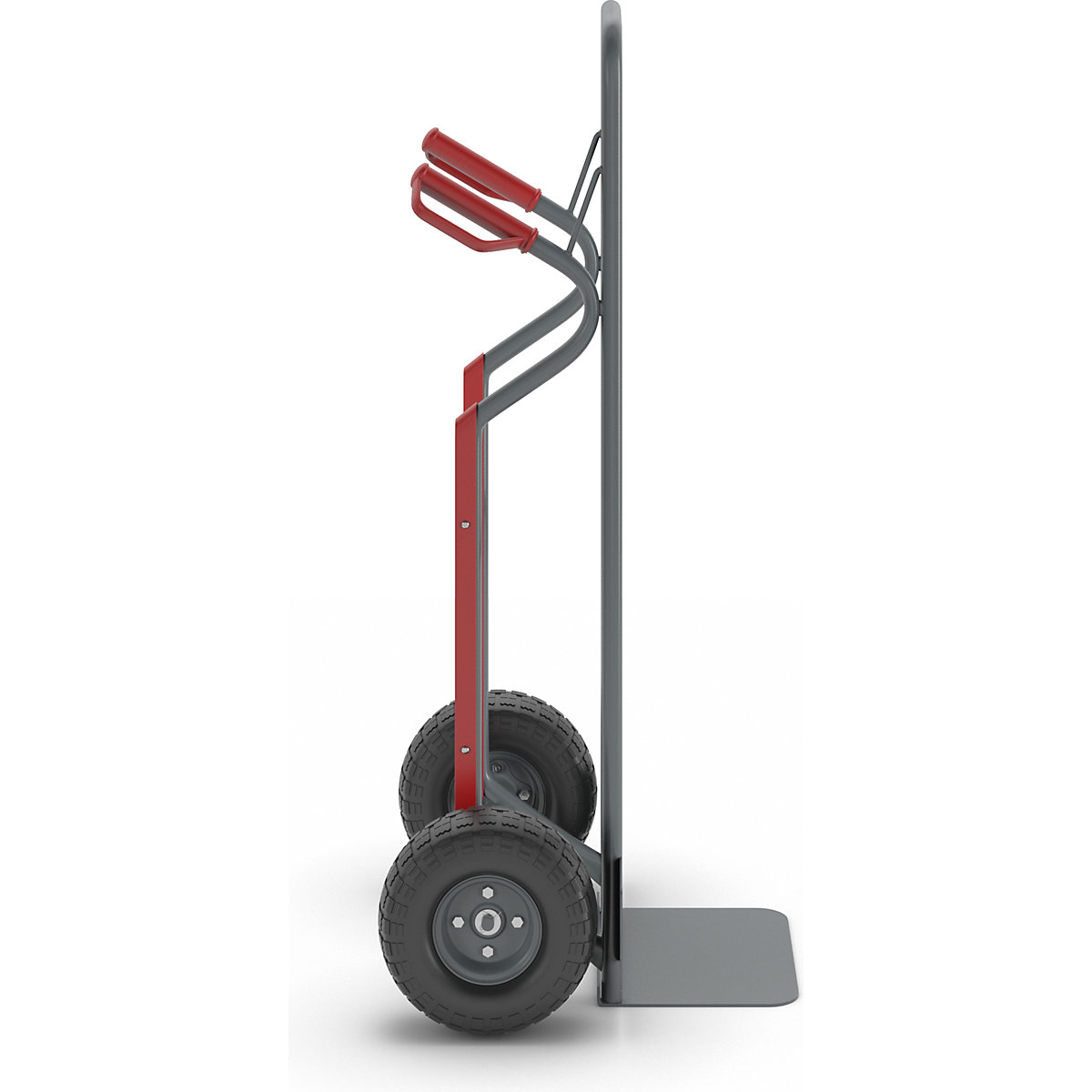Steel sack truck – eurokraft basic (Product illustration 3)-2