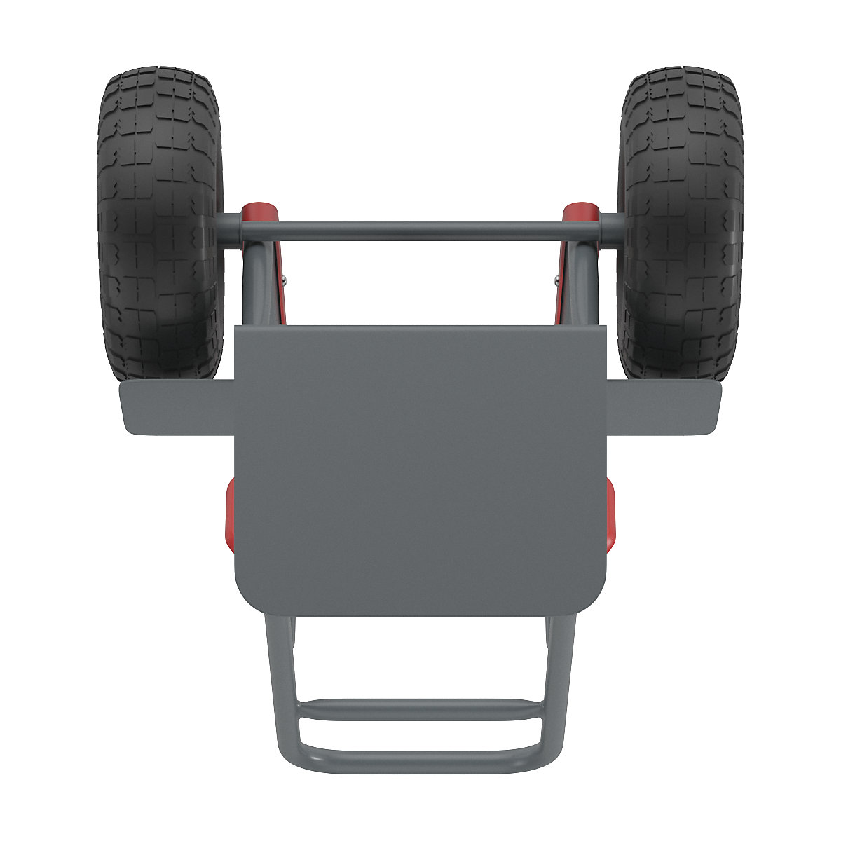Steel sack truck – eurokraft basic (Product illustration 4)-3