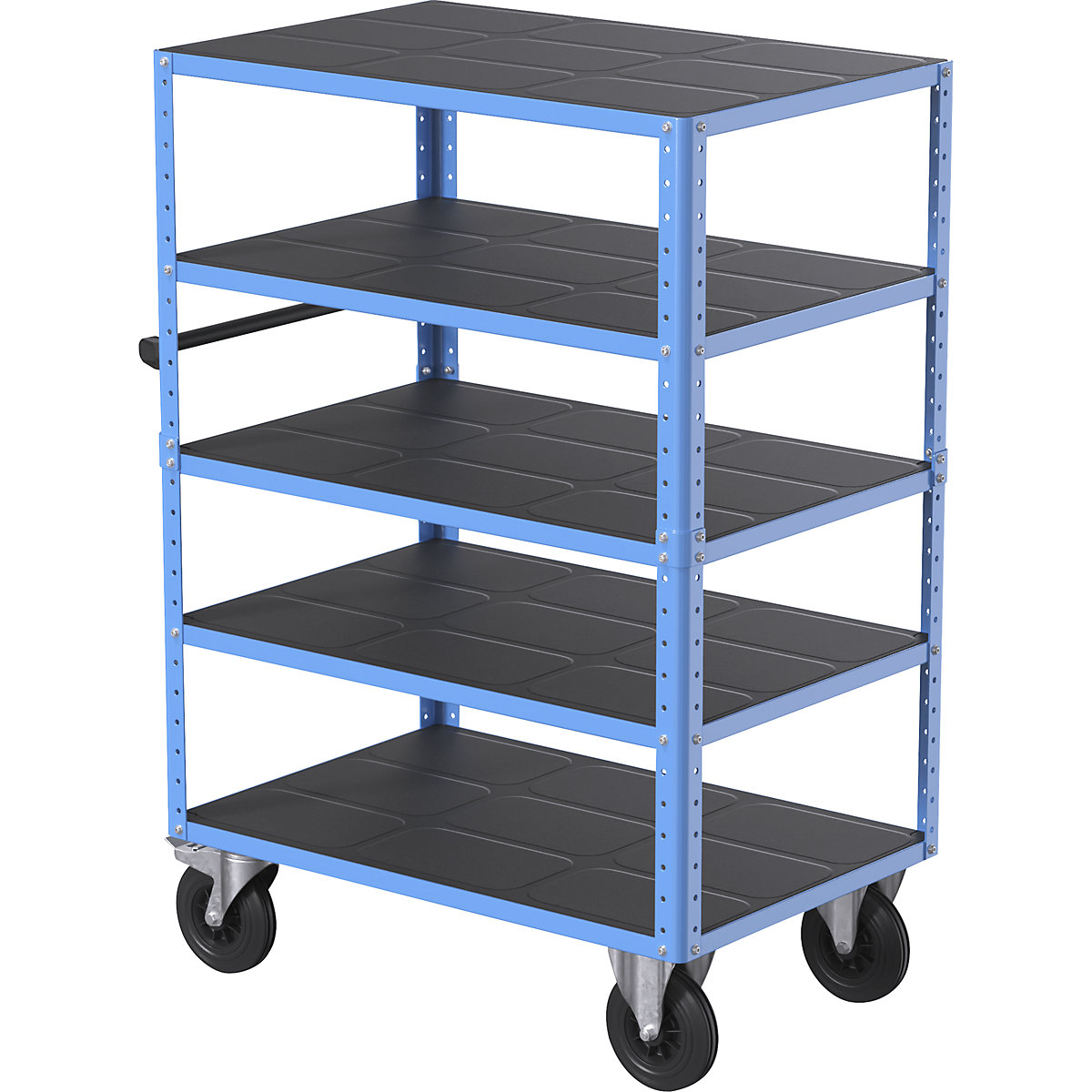 CustomLine shelf truck, open on 4 sides – eurokraft pro (Product illustration 6)-5