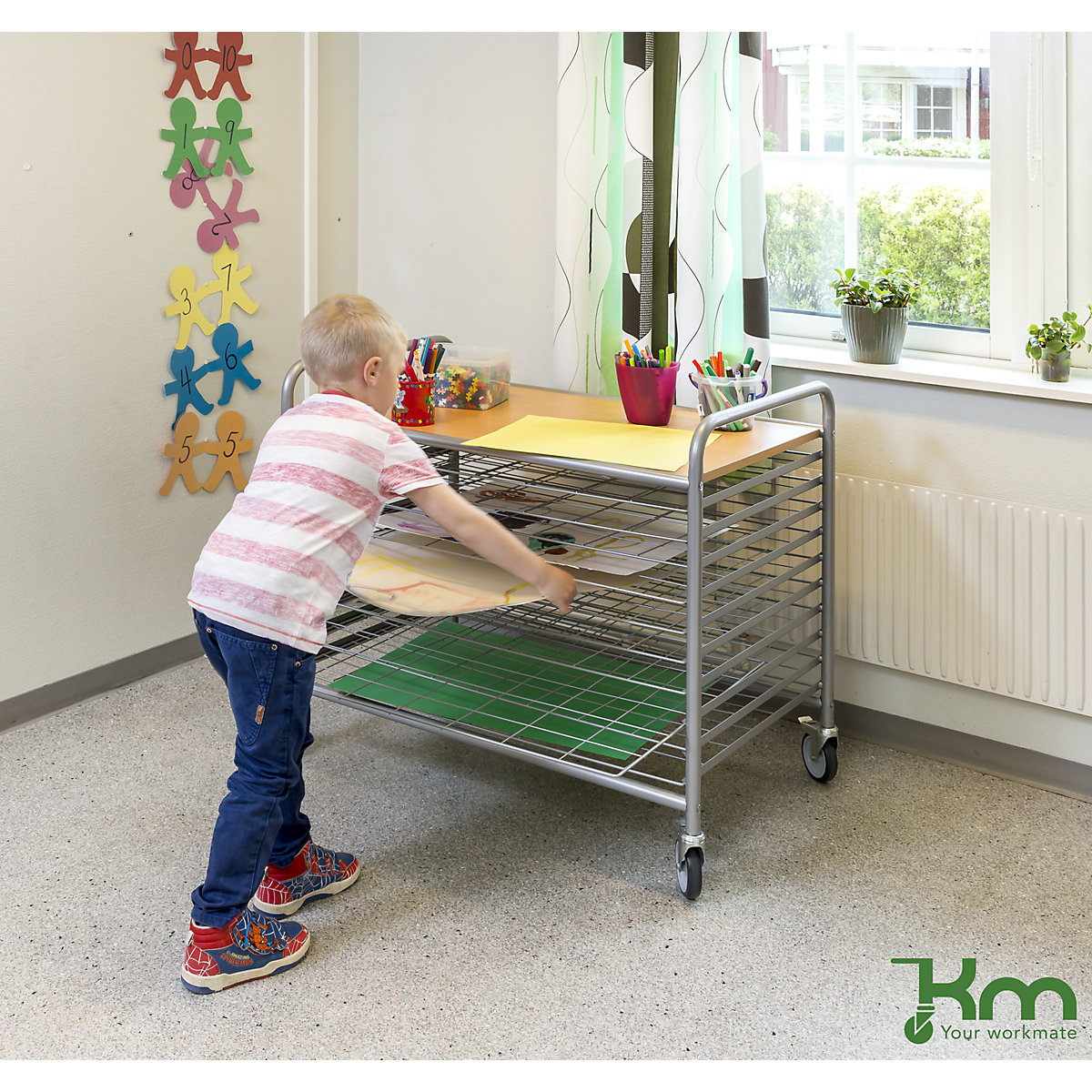 Professional drying trolley – Kongamek (Product illustration 4)-3