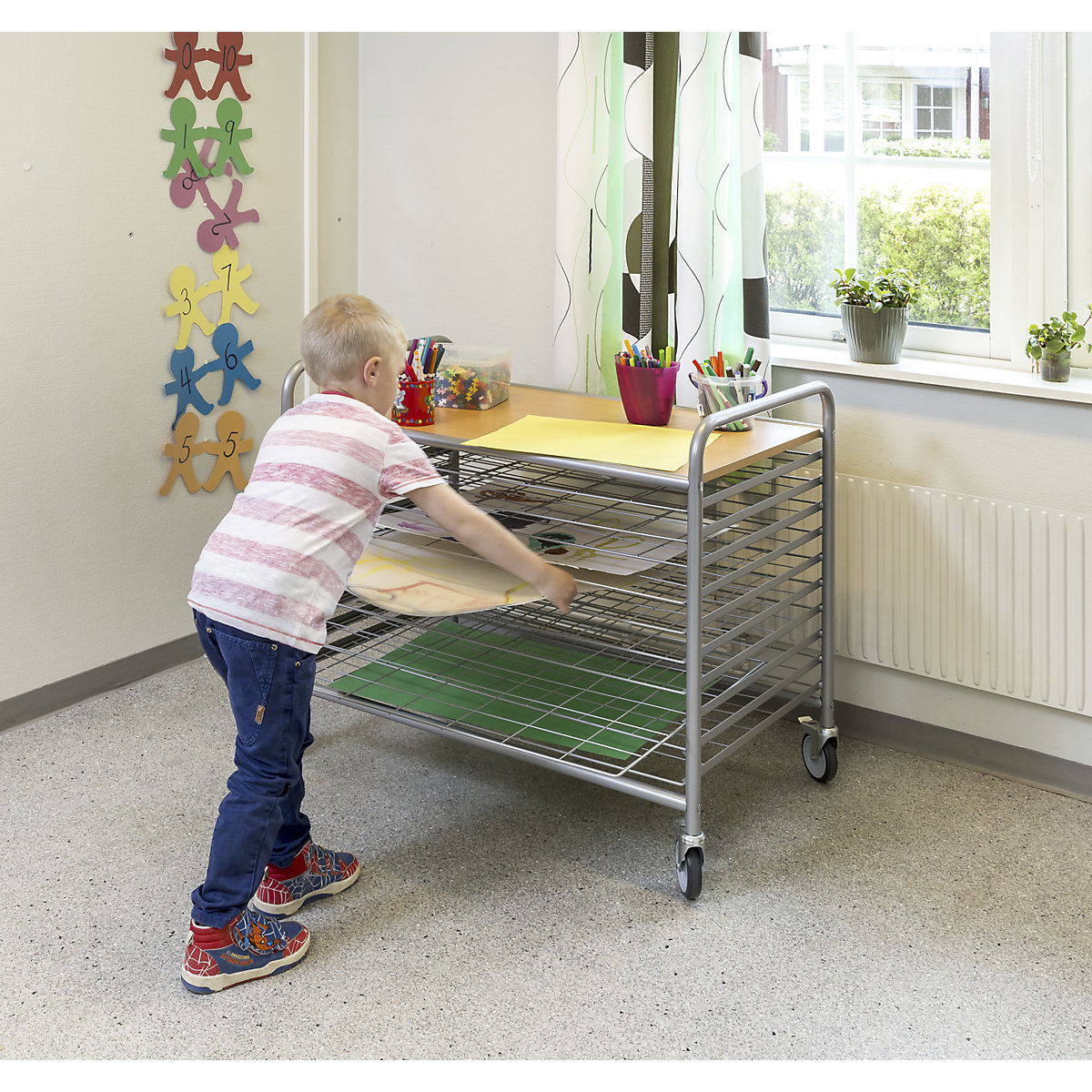 Professional drying trolley – Kongamek (Product illustration 7)-6