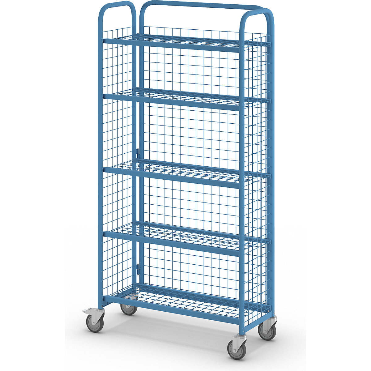 Shelf truck, folding – eurokraft pro (Product illustration 7)-6