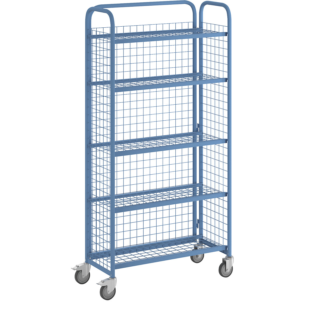 Shelf truck, folding – eurokraft pro