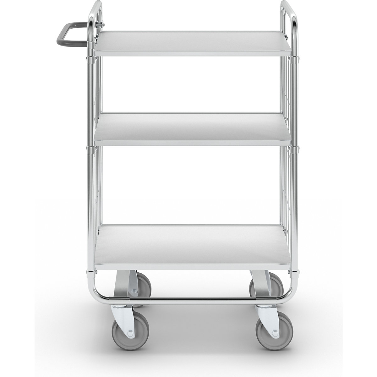 Zinc plated shelf truck – Kongamek (Product illustration 4)-3