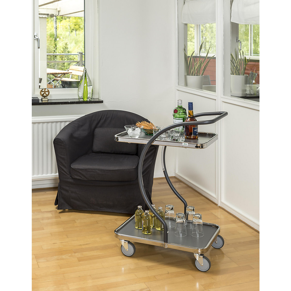 C-LINE shopping and table trolley – Kongamek (Product illustration 2)-1