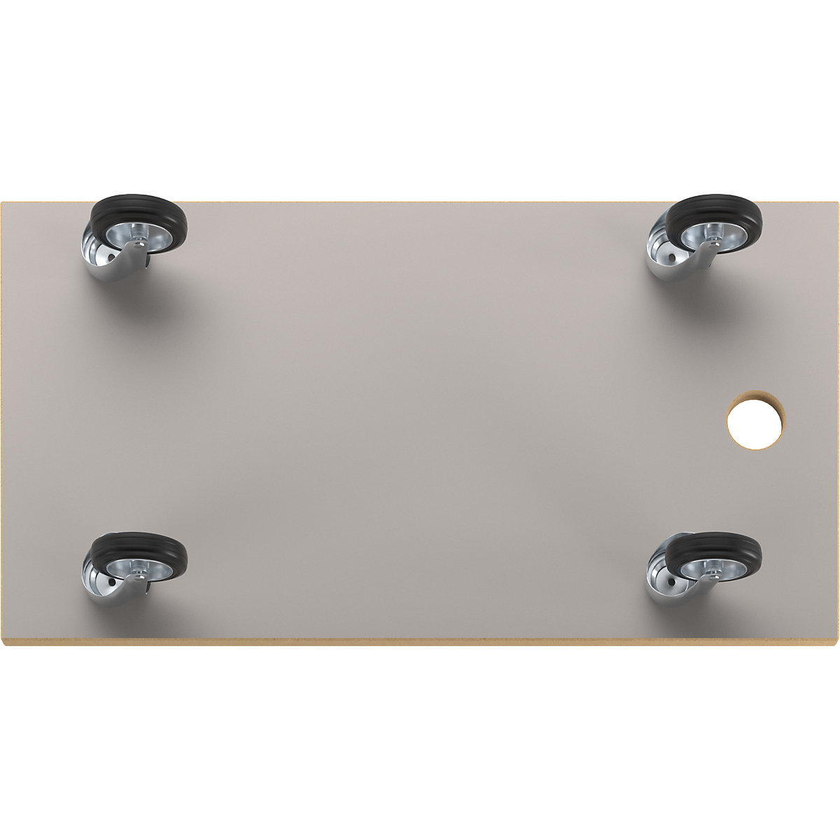 Transport dolly with grip hole – Wagner (Product illustration 3)-2