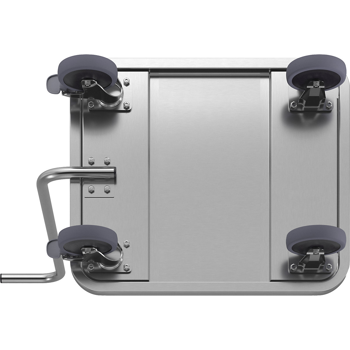 Stainless steel four wheeler (Product illustration 5)-4