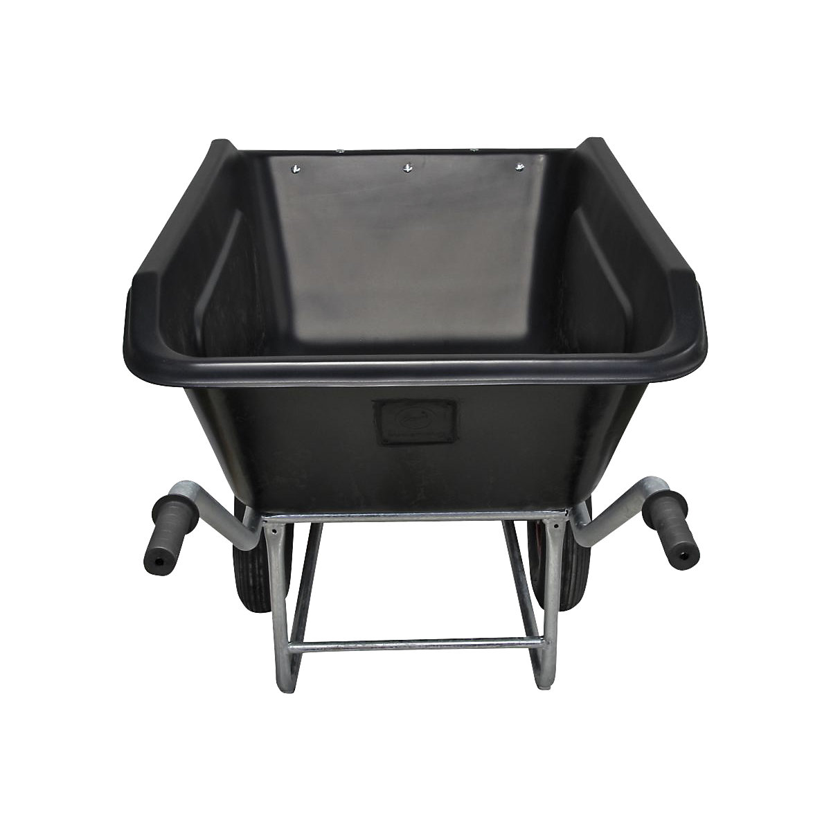Compact wheelbarrow with galvanized frame (Product illustration 3)-2