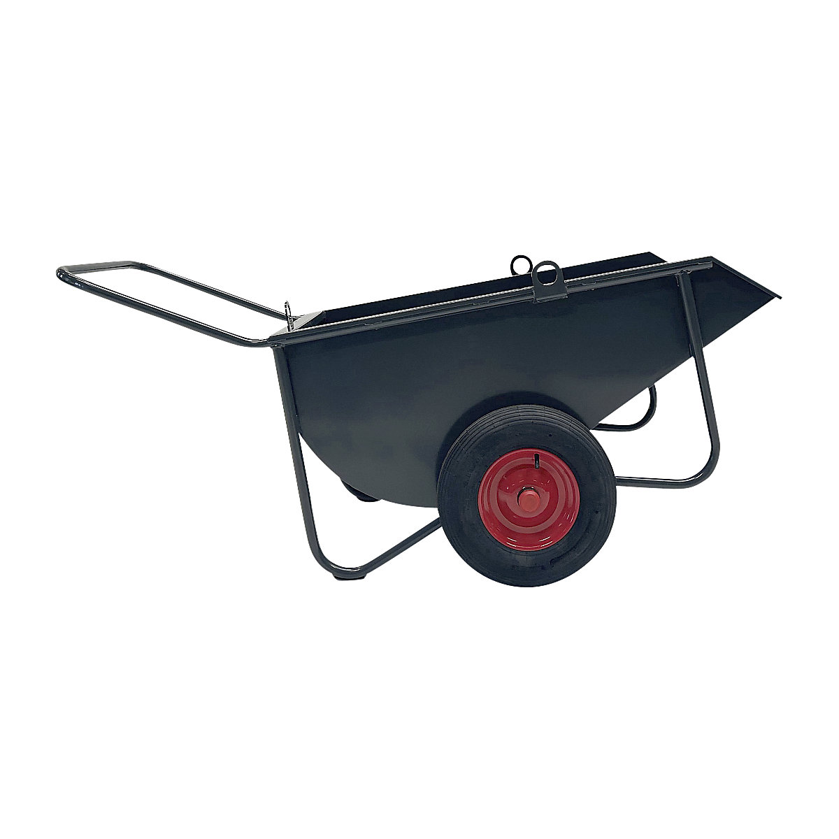 Tipping wheelbarrow with four skids (Product illustration 6)-5