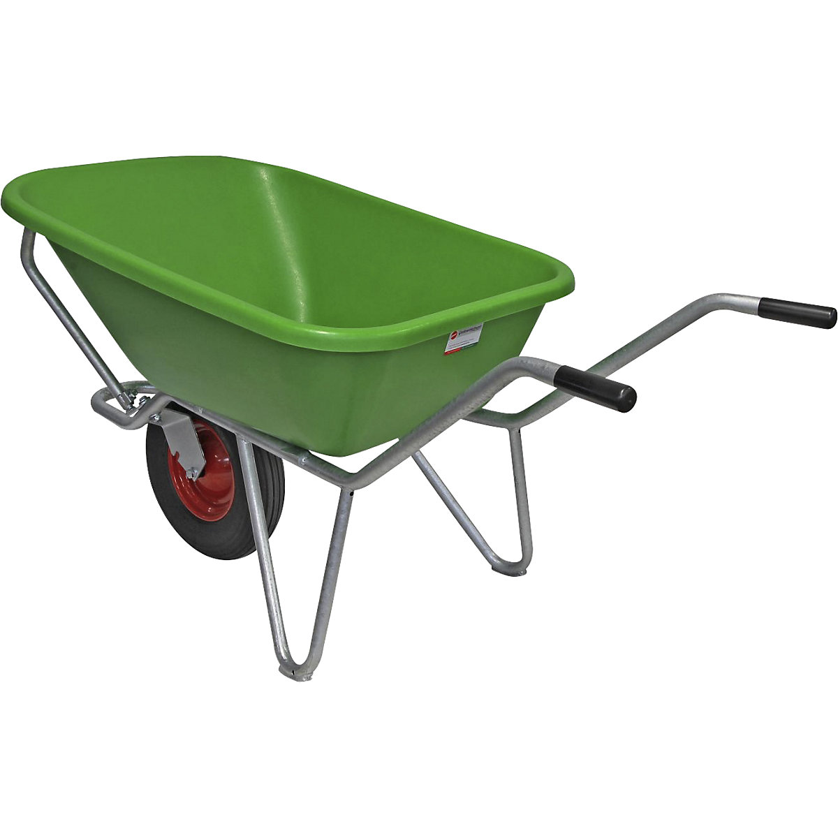 Wheelbarrow with galvanized frame (Product illustration 2)-1