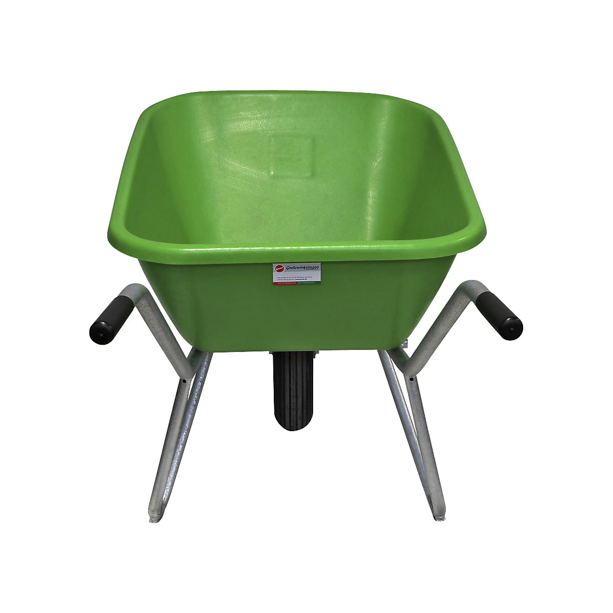 Wheelbarrow with galvanized frame (Product illustration 3)-2