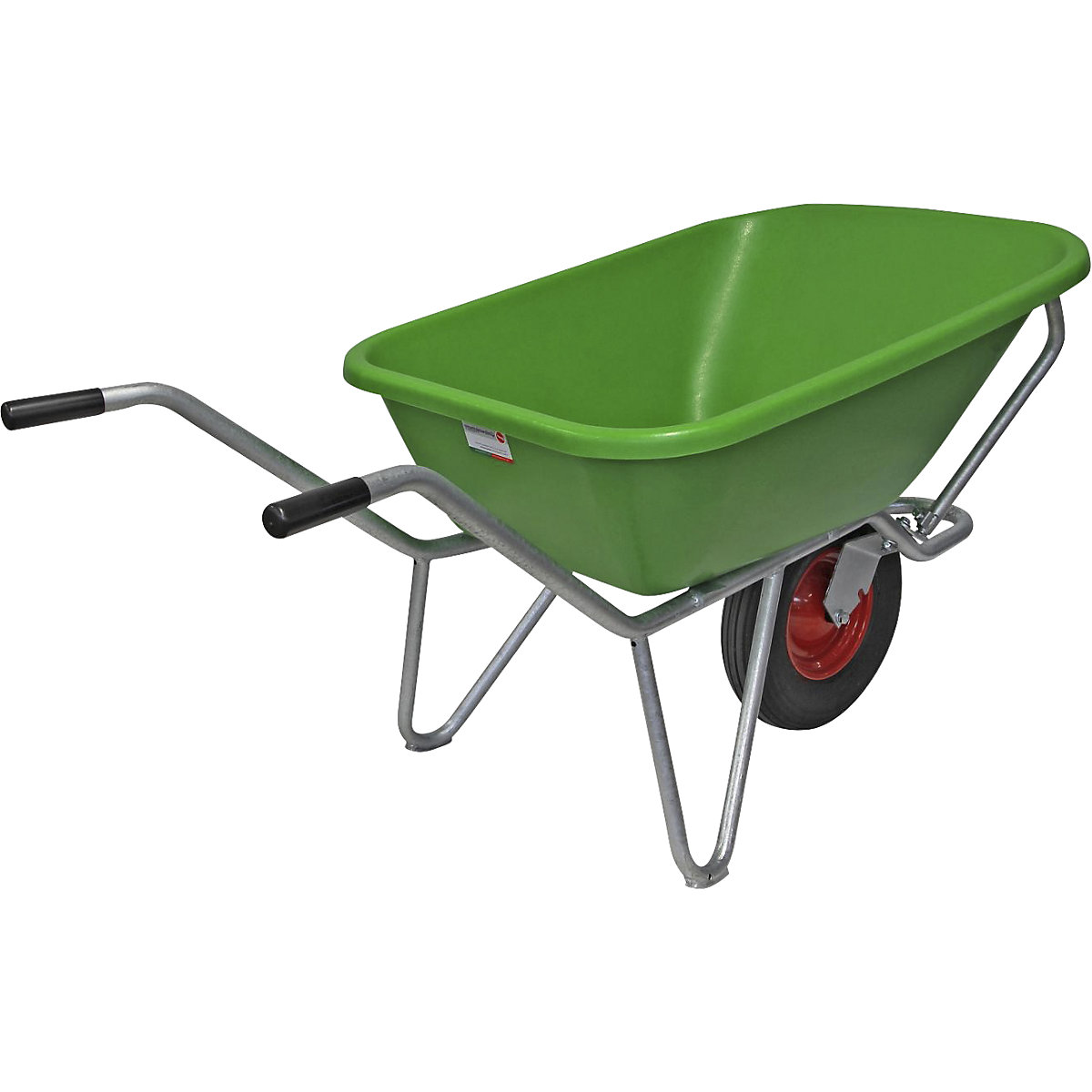Wheelbarrow with galvanized frame (Product illustration 4)-3