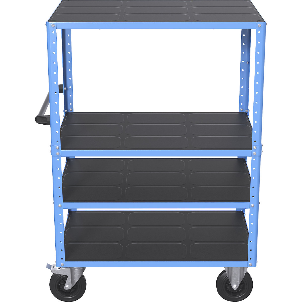 Etagewagen CustomLine, 4 zijden open – eurokraft pro (Productafbeelding 7)-6