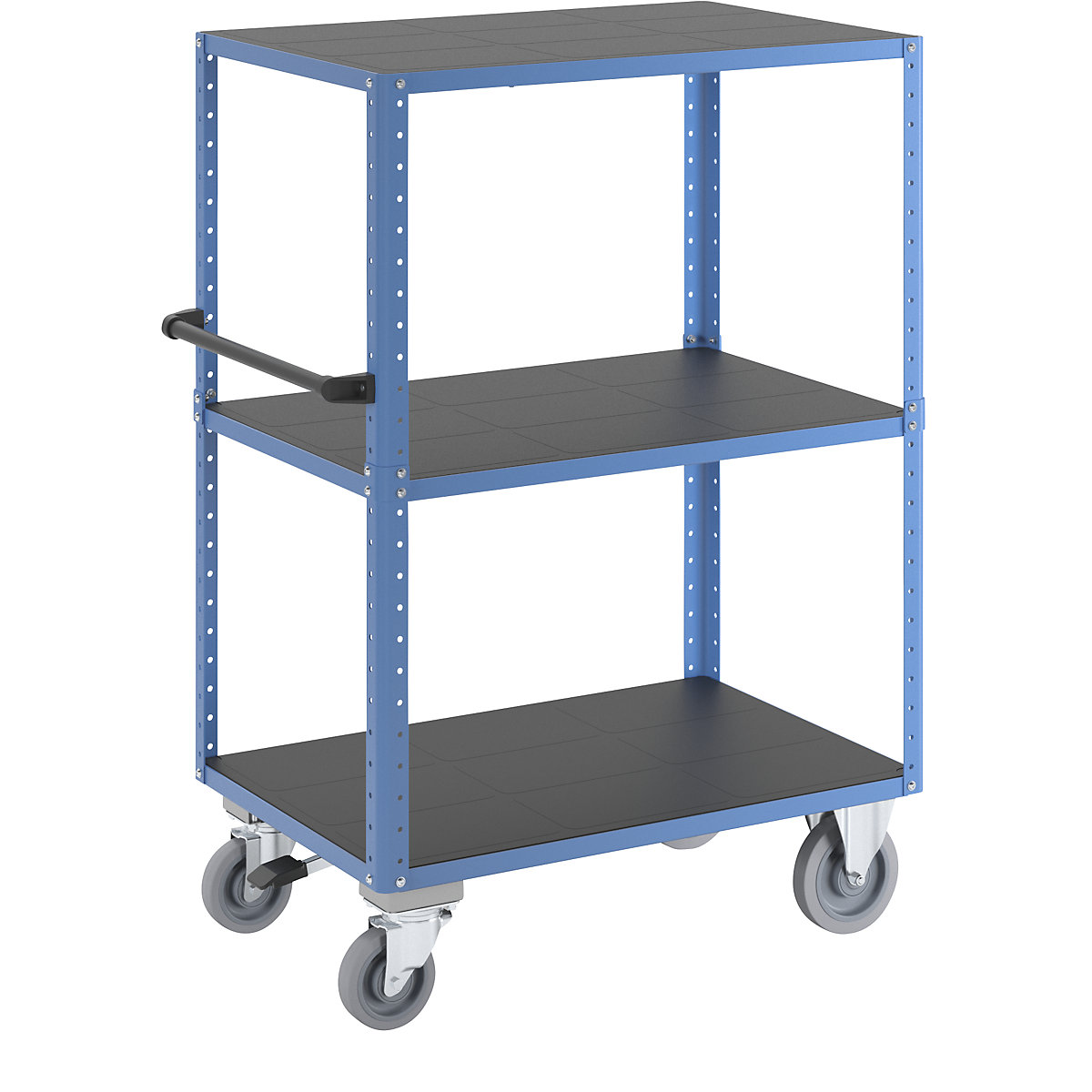 Etagewagen CustomLine, 4 zijden open – eurokraft pro