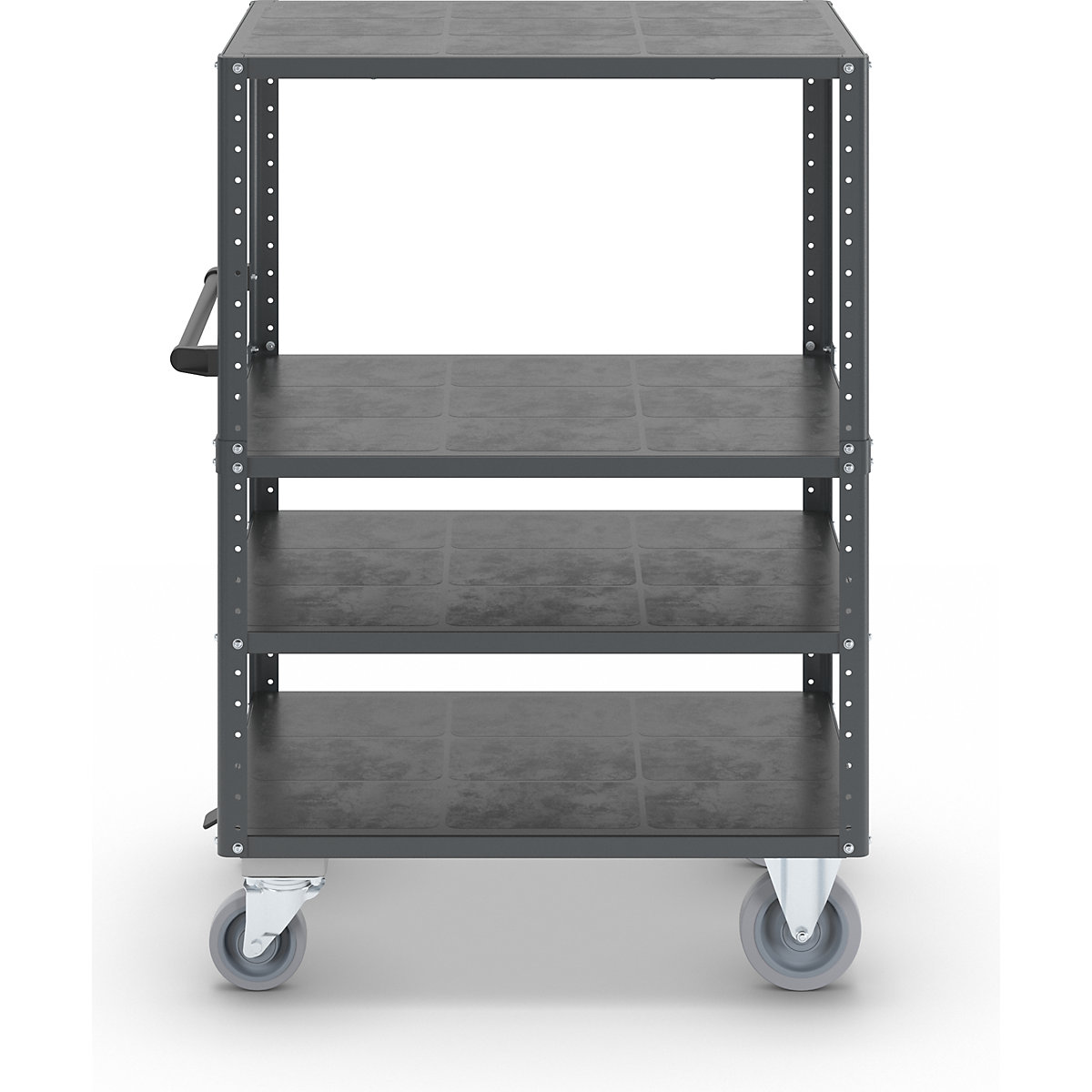 Etagewagen CustomLine, 4 zijden open – eurokraft pro (Productafbeelding 7)-6