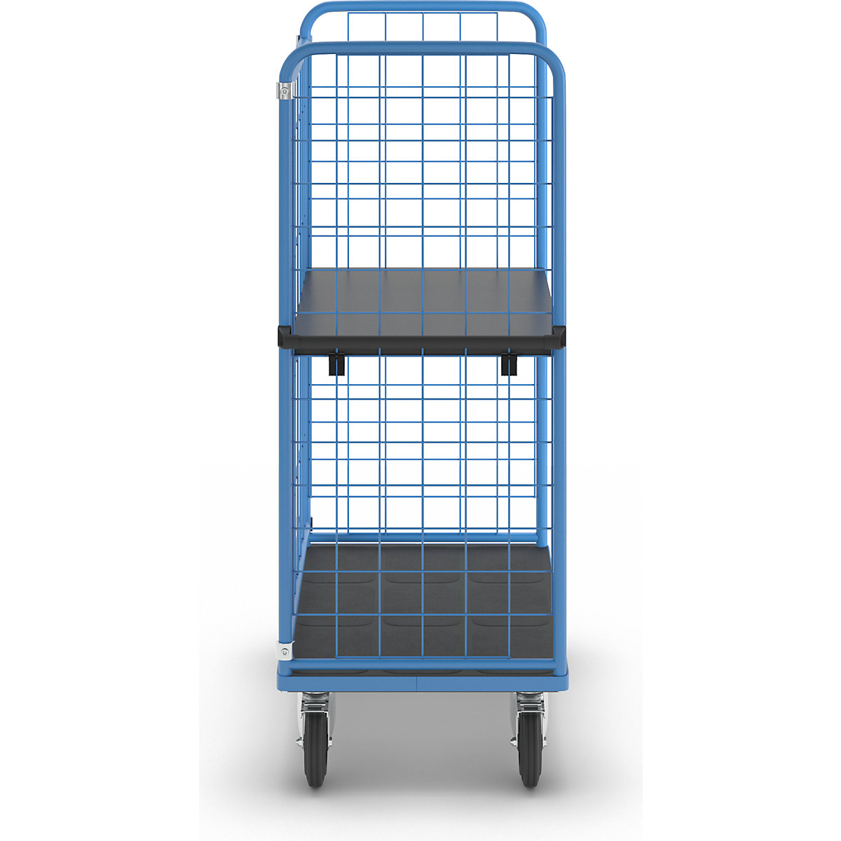 Etagewagen, driezijdig draadgaas – eurokraft pro (Productafbeelding 6)-5