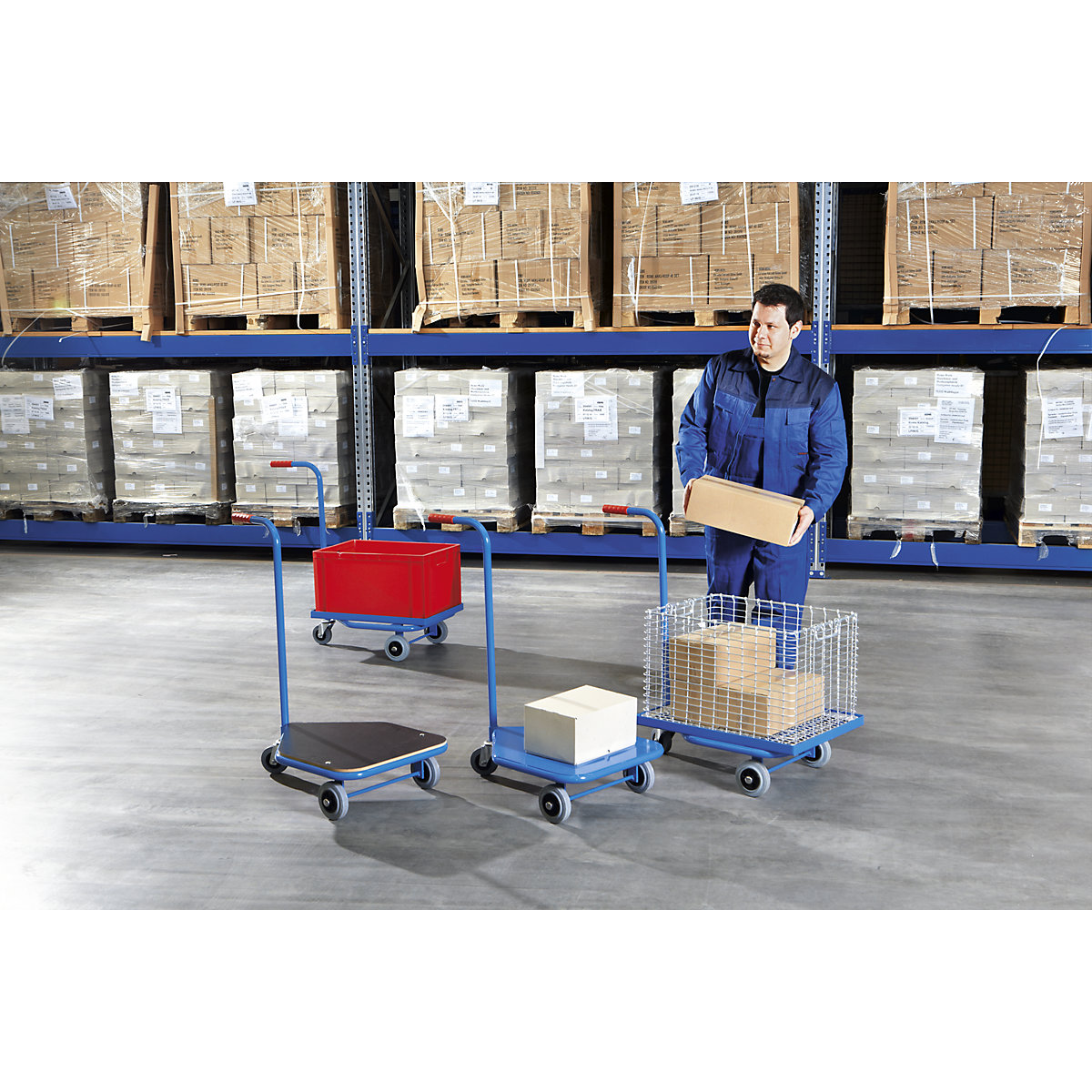 Greeproller, laadvermogen 100 kg – eurokraft pro (Productafbeelding 2)-1