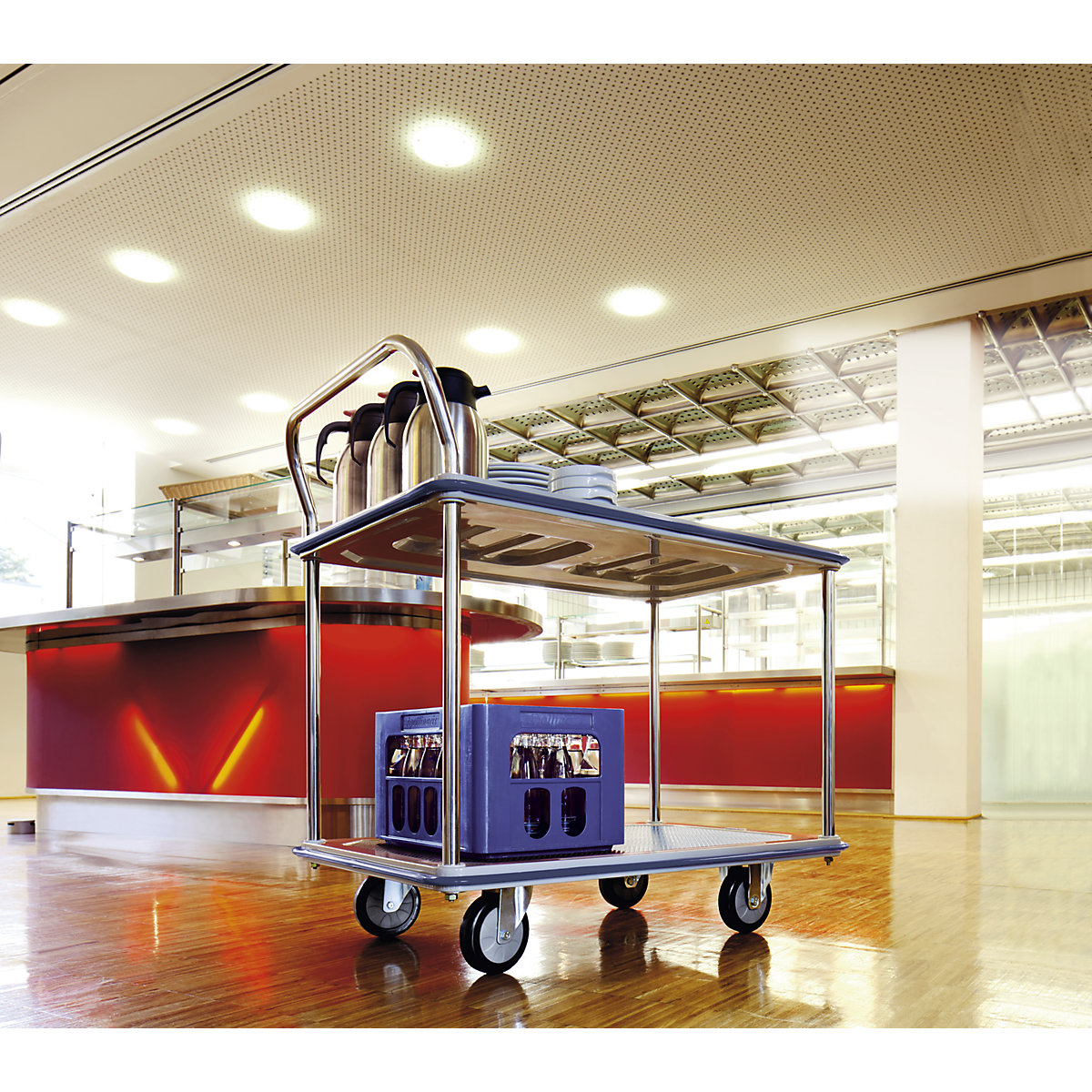 Tafelwagen verchroomd (Productafbeelding 4)-3