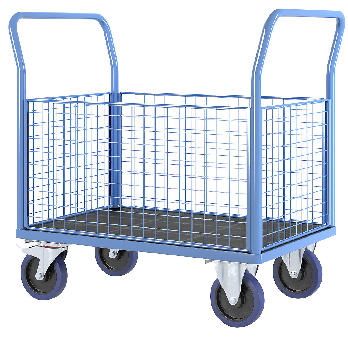 Platformwagen met gaaswanden – eurokraft pro (Productafbeelding 2)-1