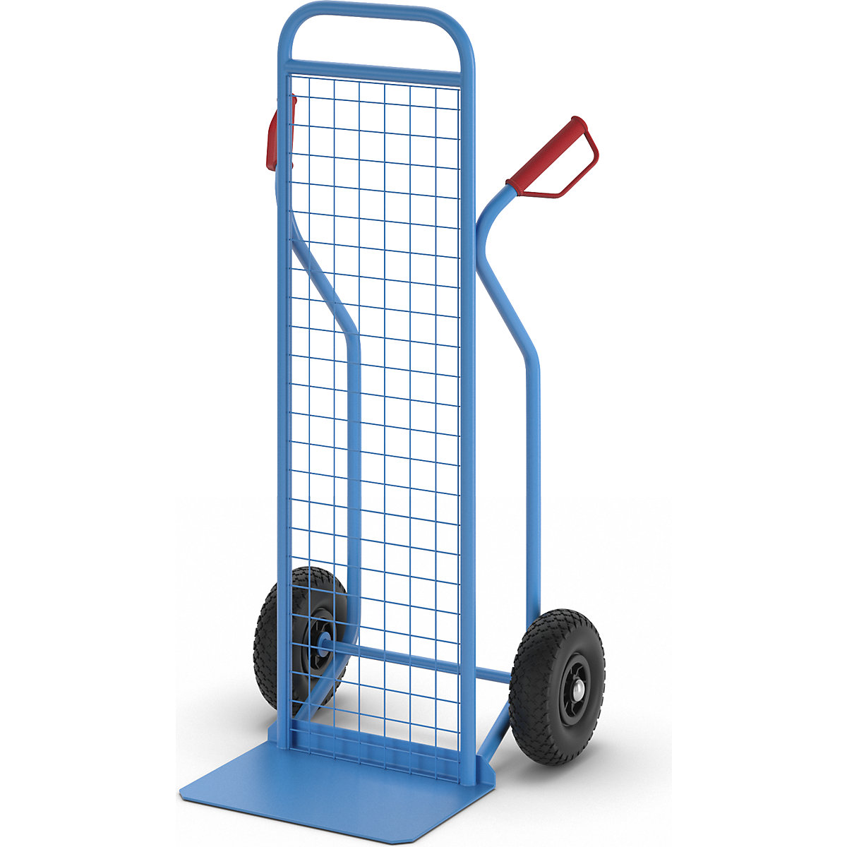 Steekwagen met achterwand van draadgaas – eurokraft pro (Productafbeelding 6)-5