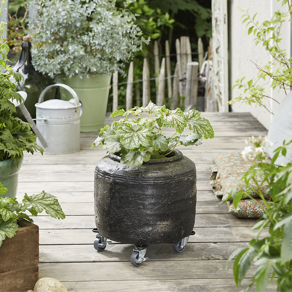 Plantentrolley staal RETRO – Wagner (Productafbeelding 3)-2