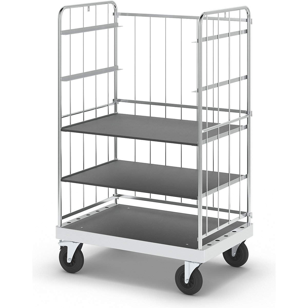 Multi-Etagenwagen, verzinkt Kongamek (Produktabbildung 12)-11