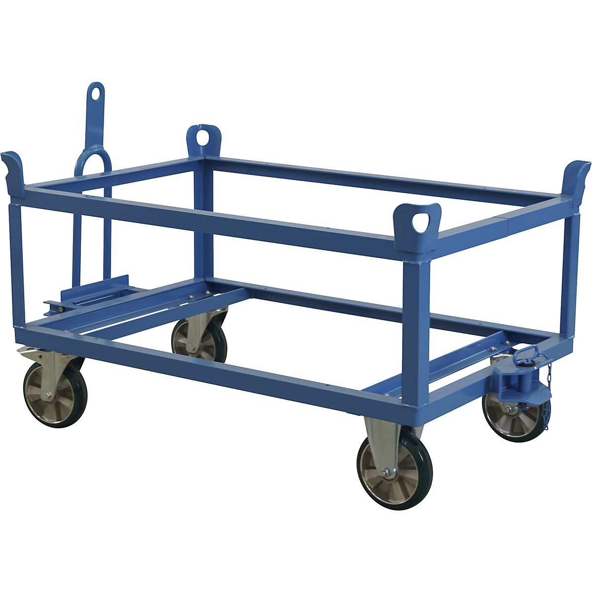 Fahrgestell mit Zugdeichsel und Kupplung eurokraft pro (Produktabbildung 6)-5