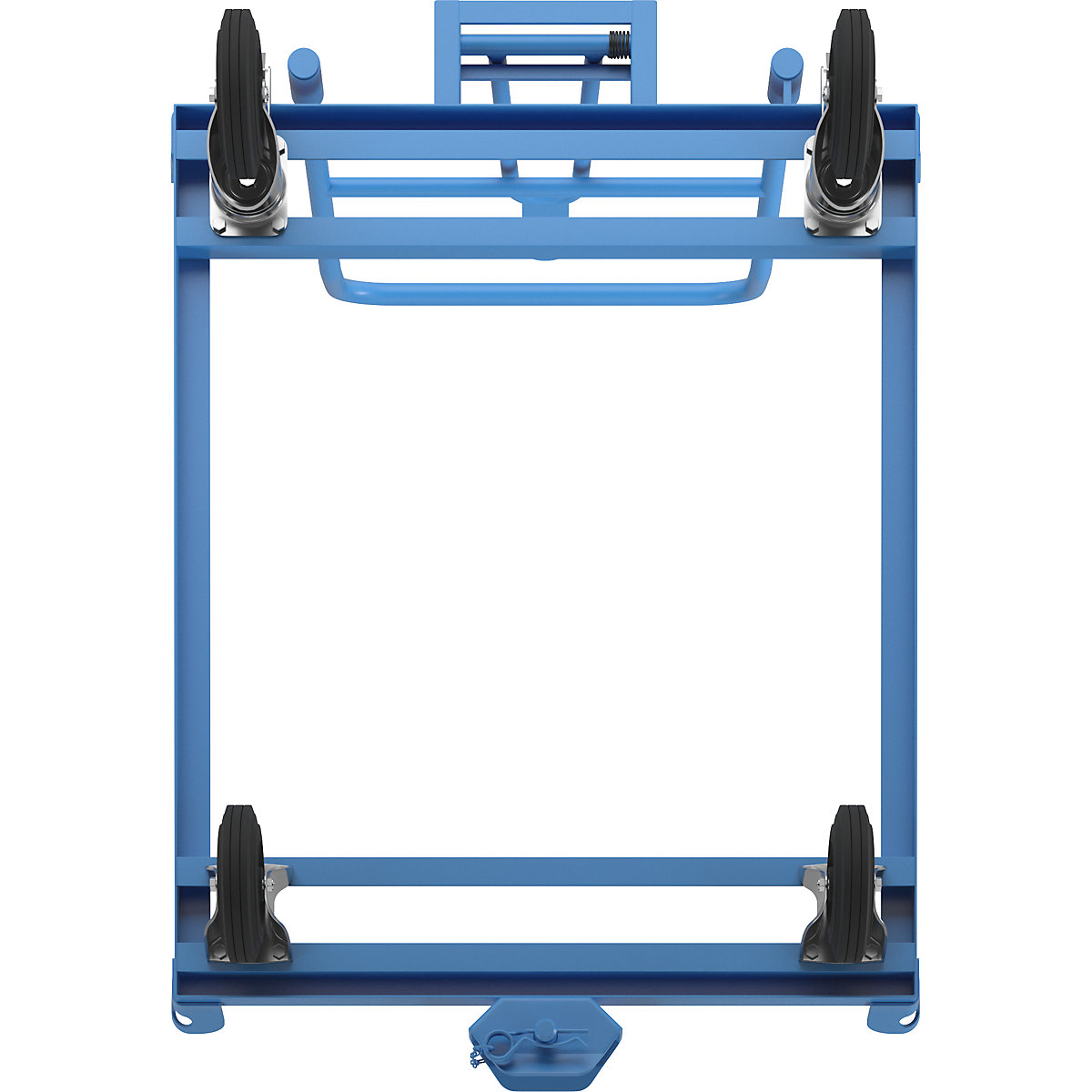 Fahrgestell mit Zugdeichsel und Kupplung eurokraft pro (Produktabbildung 9)-8