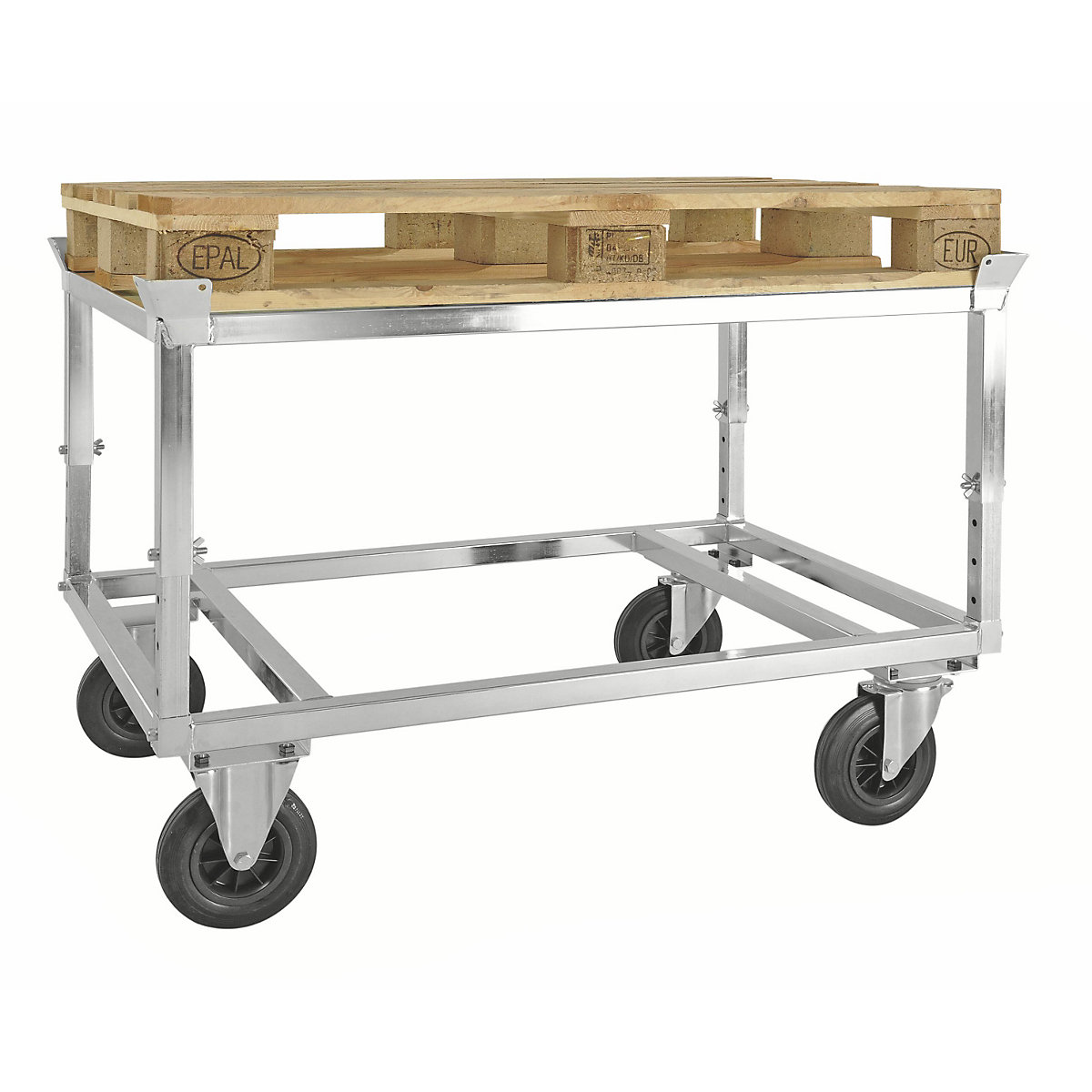 Paletten-Fahrgestell, verzinkt Kongamek (Produktabbildung 2)-1