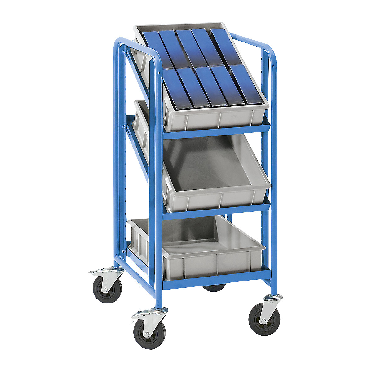 Eurokasten-Etagenwagen eurokraft pro (Produktabbildung 2)-1