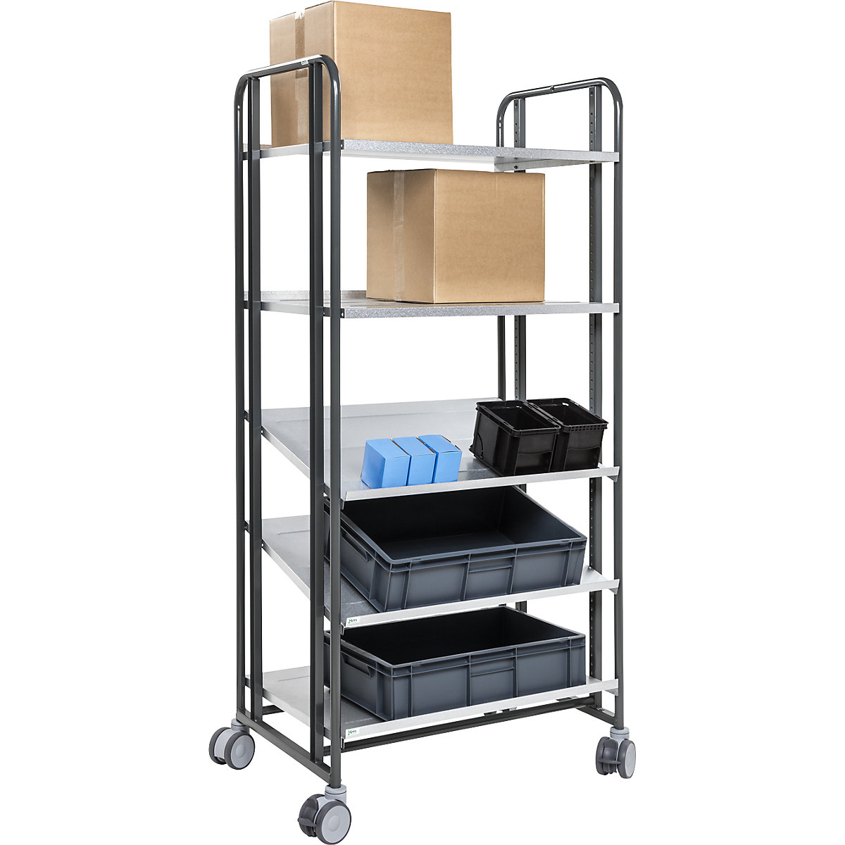 Kommissionierwagen E-Commerce Kongamek (Produktabbildung 4)-3
