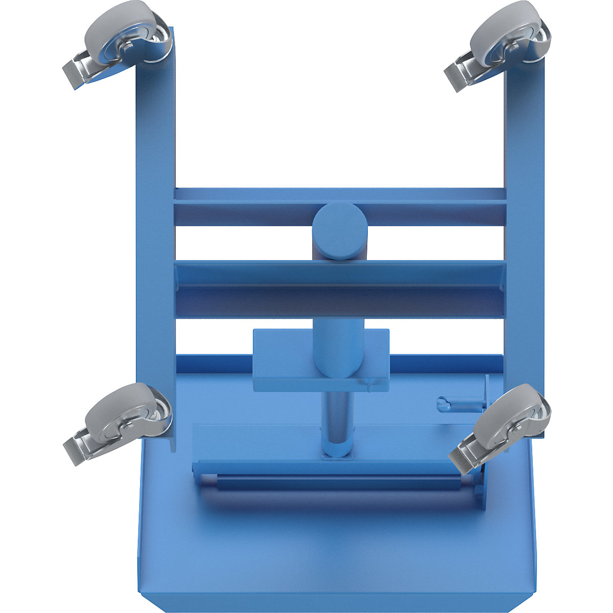 Materialständer, Tragfähigkeit 150 kg, fahrbar eurokraft pro (Produktabbildung 8)-7