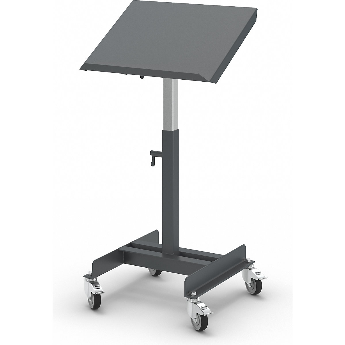 Materialständer, Tragfähigkeit 150 kg, fahrbar eurokraft pro (Produktabbildung 5)-4