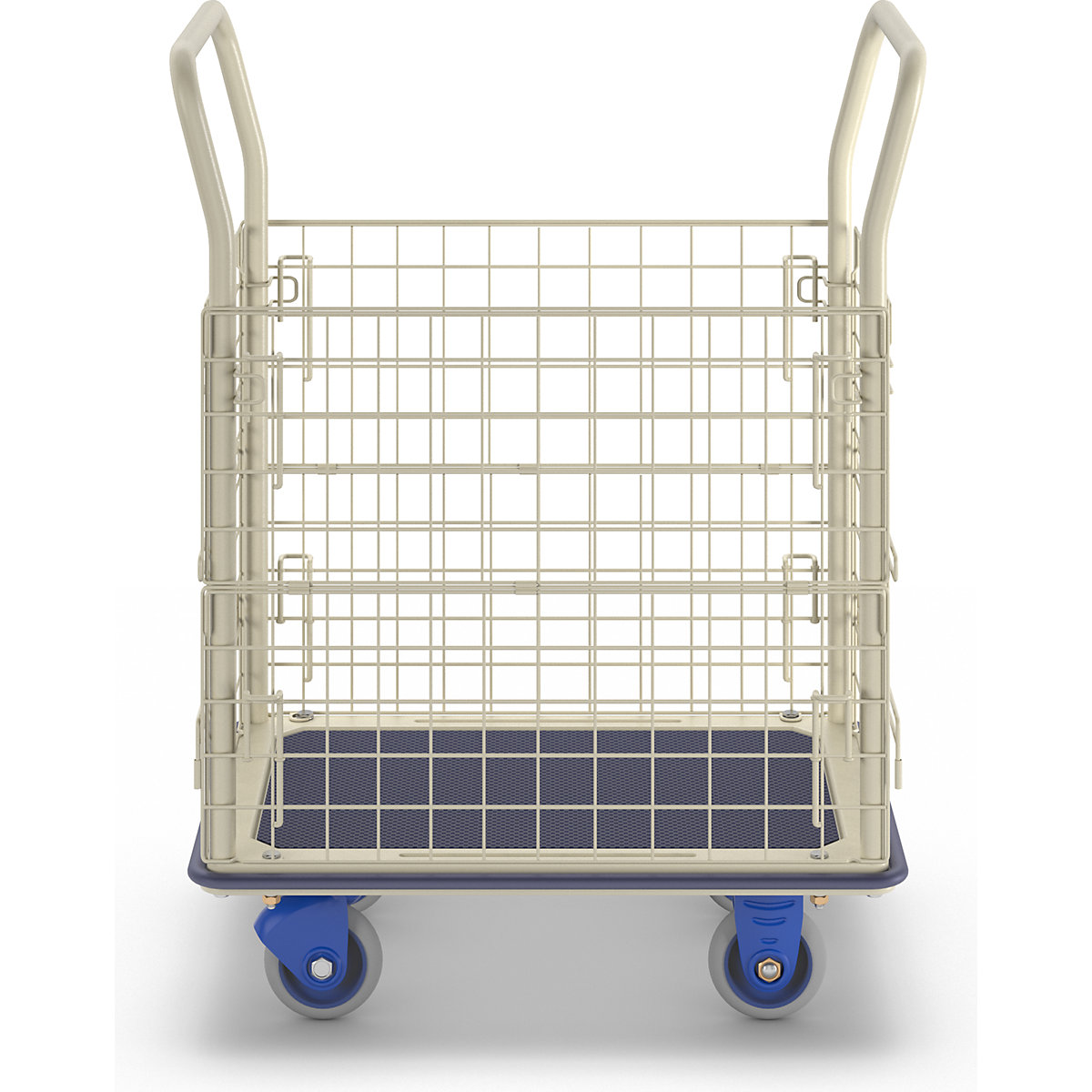 Plattformwagen, mit Gitterumrandung PRESTAR (Produktabbildung 2)-1